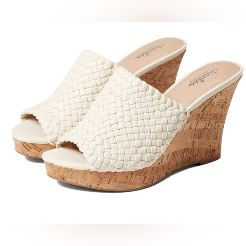 Charlies Woven Wedge Sandals - Picture 11 of 12